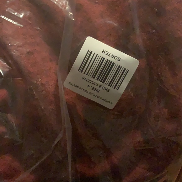 Rust Red Cardigan 5x left - Picture 6 of 13